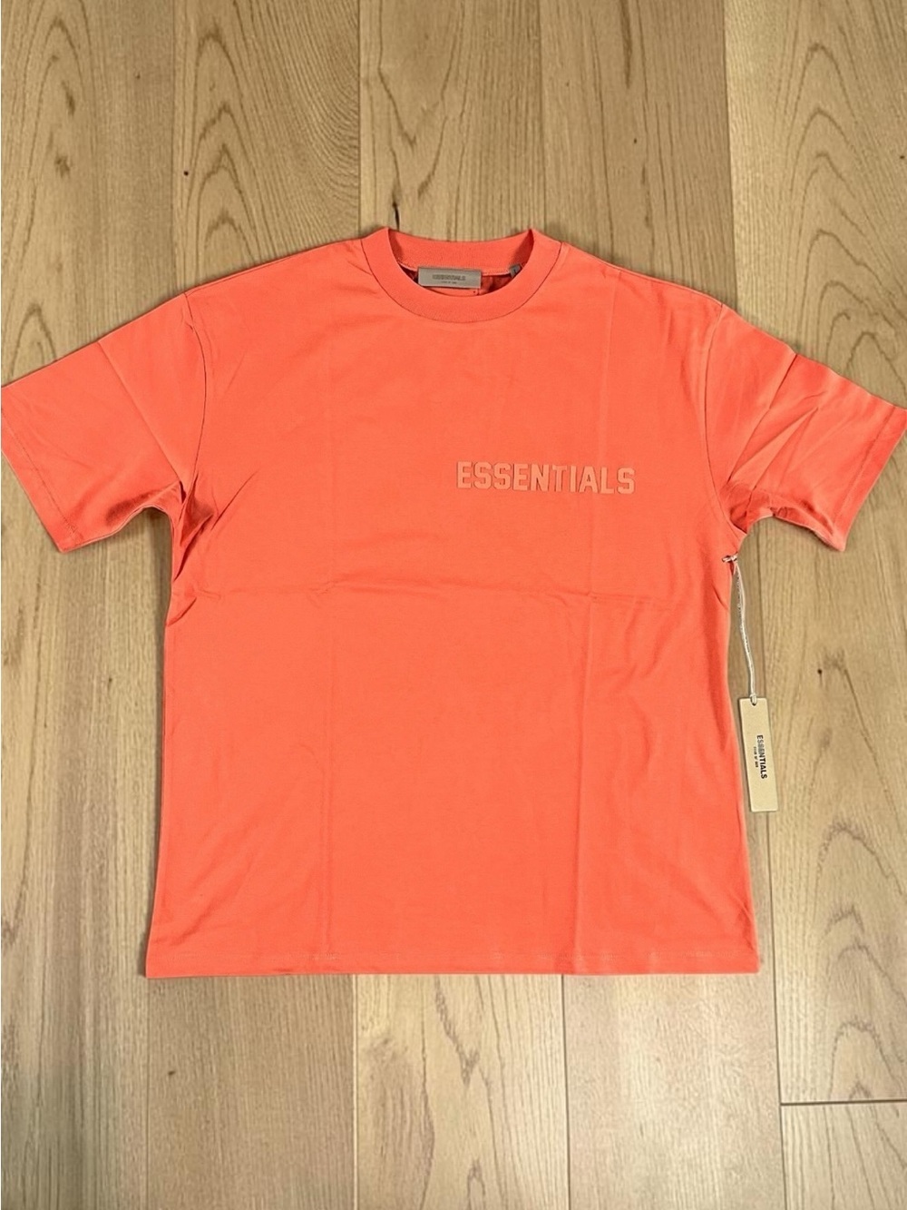 Fear of God Essentials T-Shirt – Coral – Brand New – Sizes S-XL